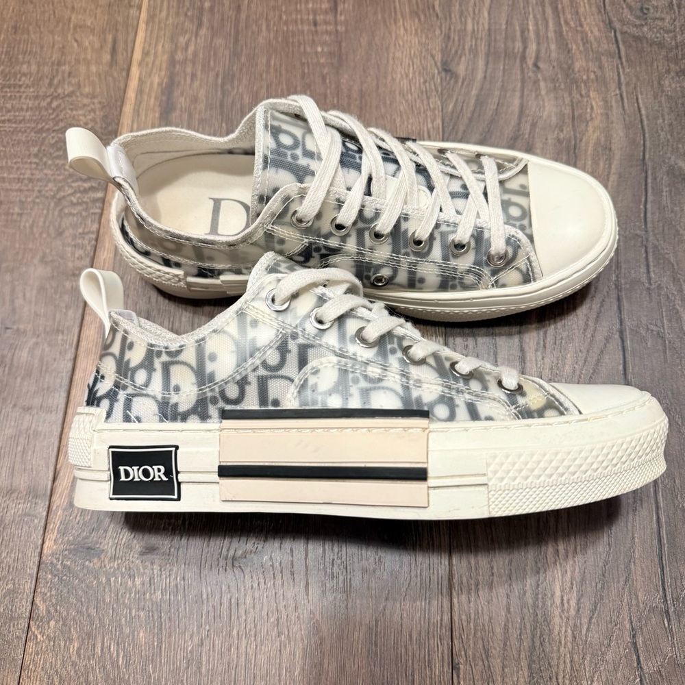Christian Dior B23 Sz 36 / 5.5-6 women’s low top sneaker Stussy - Picture 3 of 13